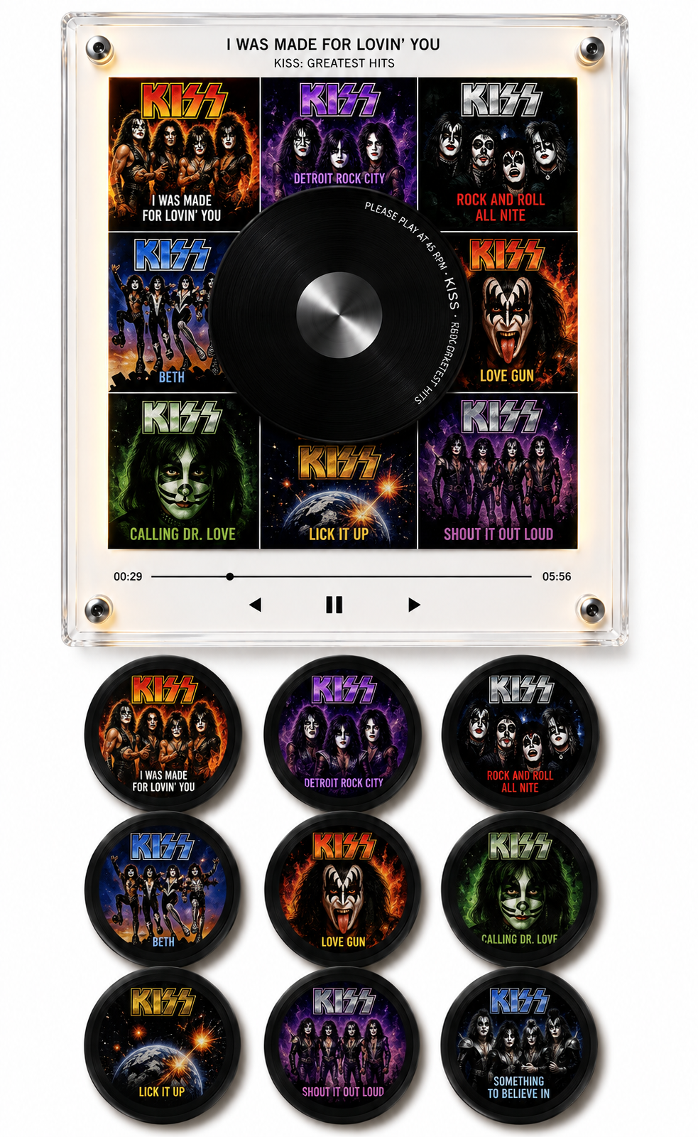 Kiss Magnetic Vinyl