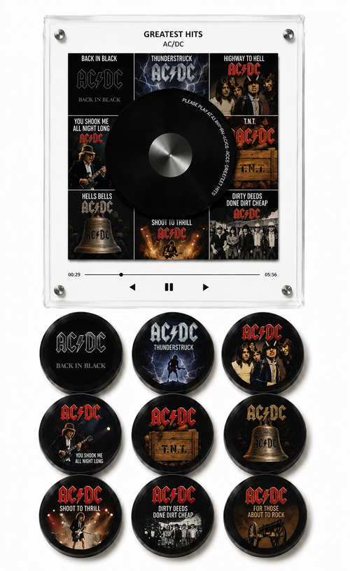 AC/DC Magnetic Vinyl