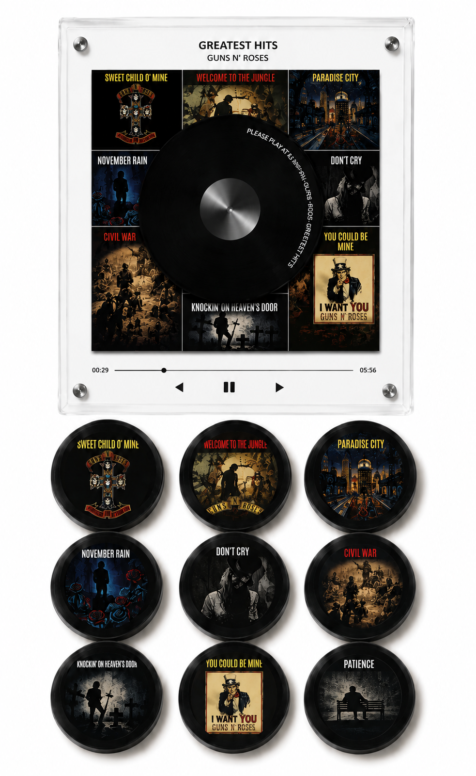 Guns n Roses Magnetic Vinyl