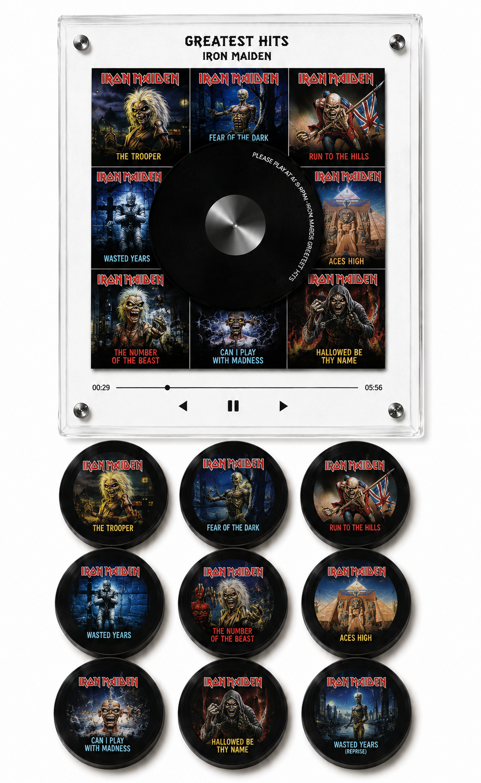 Iron Maiden Magnetic Vinyl