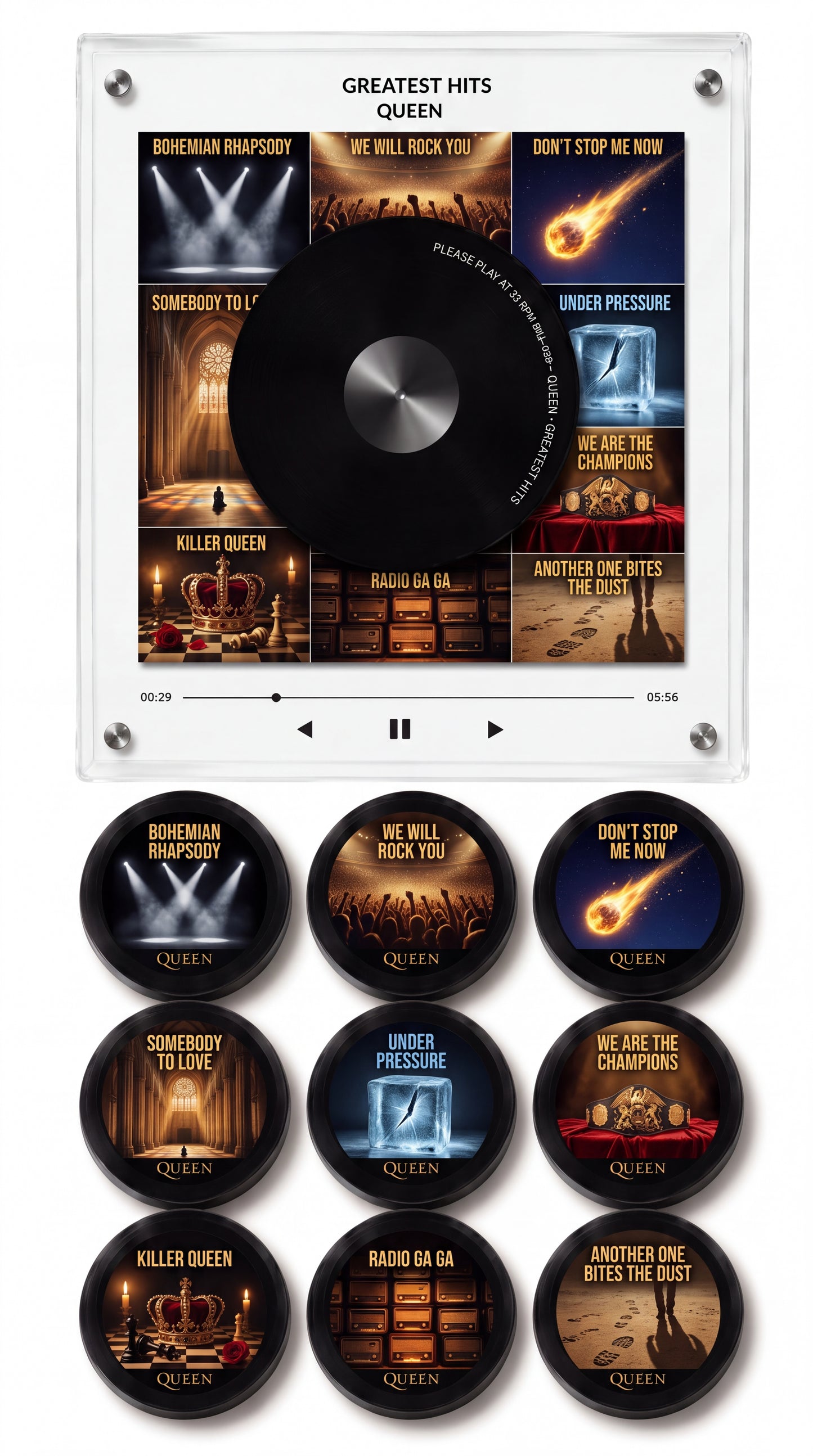 Queen Magnetic Vinyl