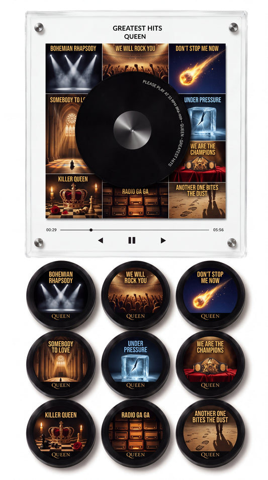 Queen Magnetic Vinyl Set