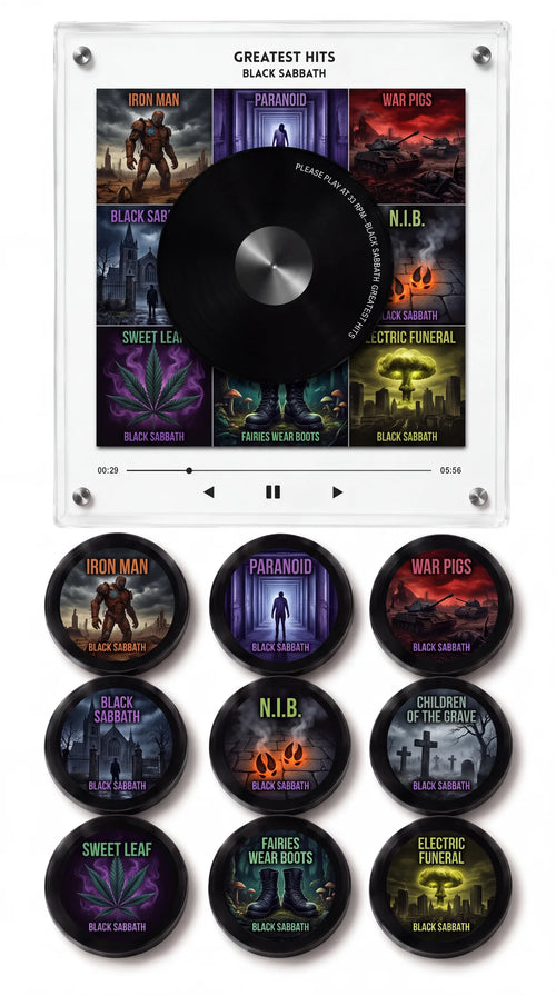 Black Sabbath Magnetic Vinyl