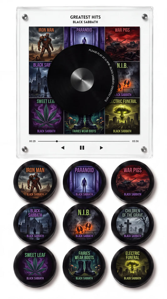 Black Sabbath Magnetic Vinyl Set